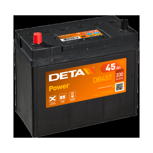Deta DB457 Excell Car Battery 12V 45Ah Type 155, 4 Years Warranty