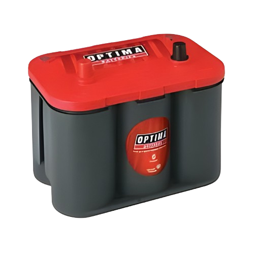 Optima Red Top Starter Battery - 8022-255 12V 44Ah - RTU3.7, 2 Years Warranty