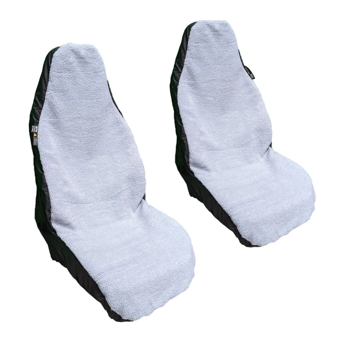 Fluffy Seat Cover For Car, Driver & Single Passenger Seat, Town & Country - UN5048+UN6892