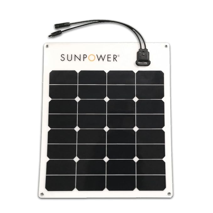 SunPower - SPR-FLEX-50 - Flex Panel 12V 50W, 2 Years Warranty