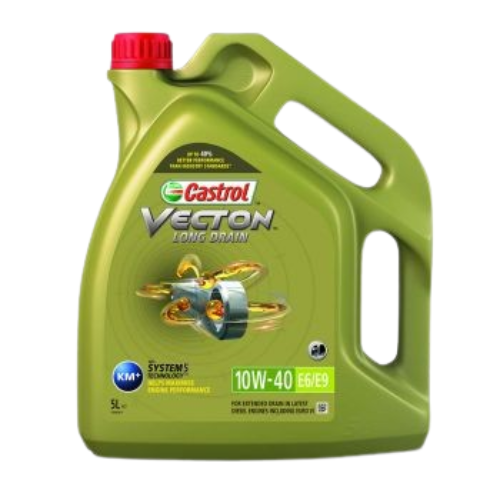 Castrol - Vecton Long Drain 10w-40 E6/E9, HD Engine Oil - 4 x 5 Litre