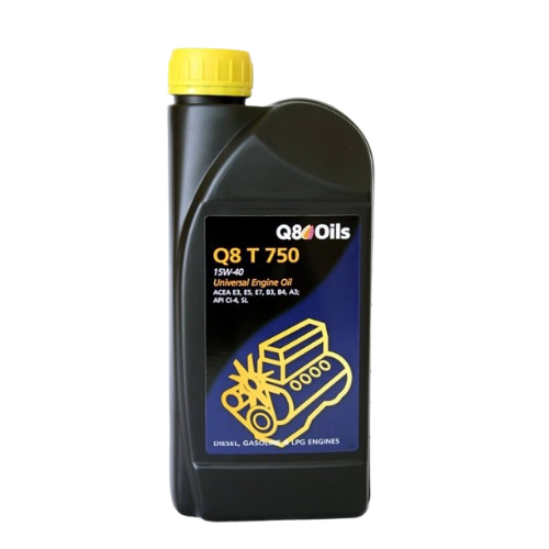 Q8 Oils T750 15W40, HD Engine Oil - 3 x 5 Litre