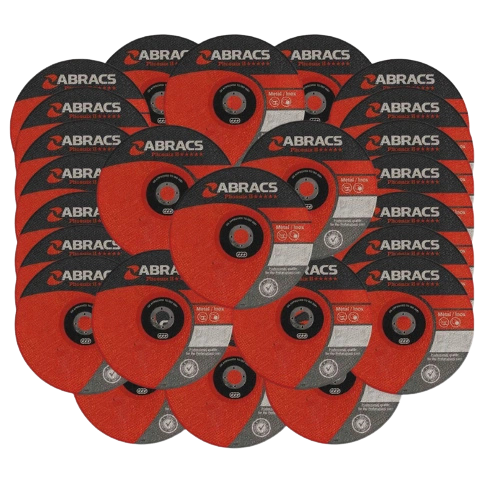 Abracs Phoenix Extra Thin Cutting Discs, 100mm x 1.0mm x 10mm - Pack of 50, PHET1001010FI