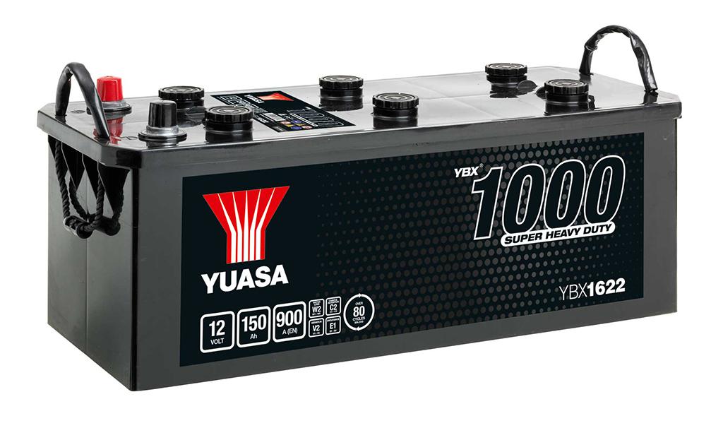 Yuasa YBX1622 12V 150Ah 900A Super Heavy Duty Commercial Vehicle Battery