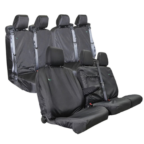 Ford Transit 2014+ Front & Rear Cover Set, Black - TCSBLK+TRD14BLK+TTC14BLK - Town & Country