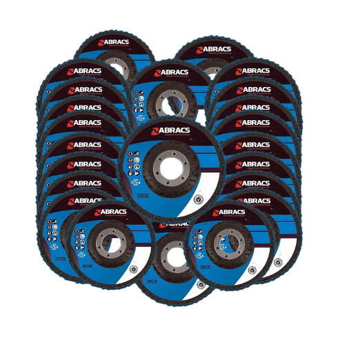 Abracs Flap Discs ABFZ100B040 | 100mm x 40g - Pack of 25
