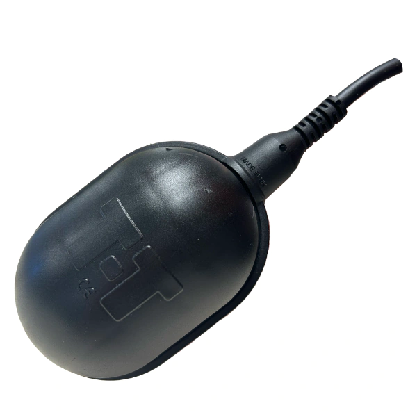 Non-Mercury Float Switch, General-Purpose Liquid Level Control, 5 Bar Rated, 20m Cable - T-T Pumps - LT/FLO102-20M