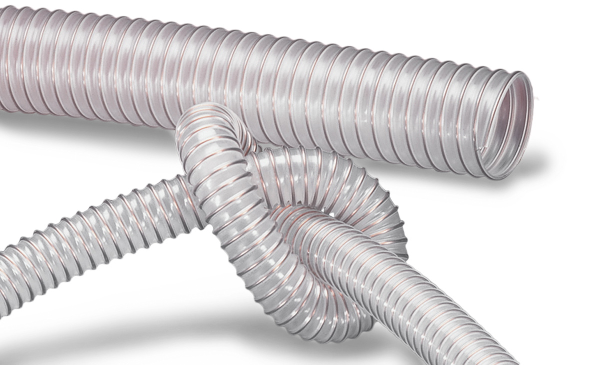 Hose - 50mm, Industrial, Norres- AIRDUC® PUR 350 AS (MD) Range - 35000501002