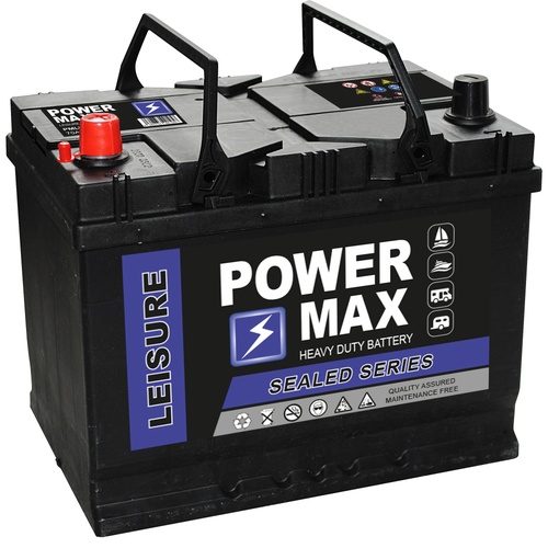 Powermax PMLV22 Leisure Battery 12V 70Ah, 2 Years Warranty