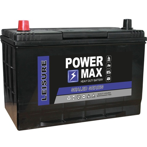 Powermax PMLV26 Leisure Battery 12V 95Ah, 2 Years Warranty