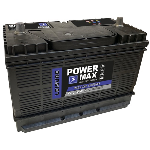 Powermax PMLV30 Leisure Battery 12V 105Ah, 2 Years Warranty