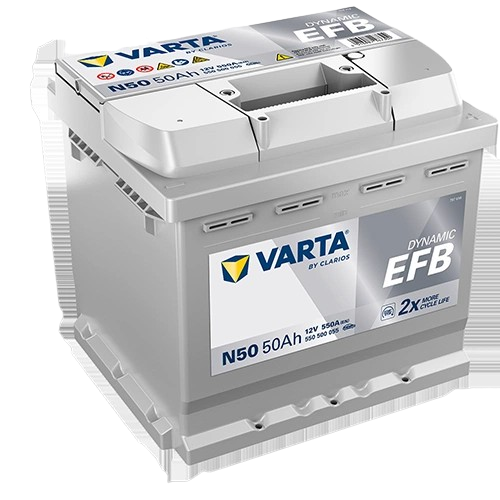 LED60 Varta Professional Dual Purpose EFB Battery 12V 60Ah - 930 060 064, 2 Years Warranty