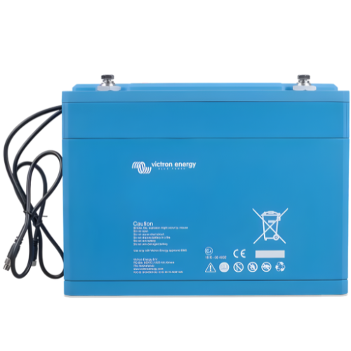 Victron Energy BAT512116610 LiFePO4 Lithium Battery 12.8V 160Ah, 3 Years Warranty