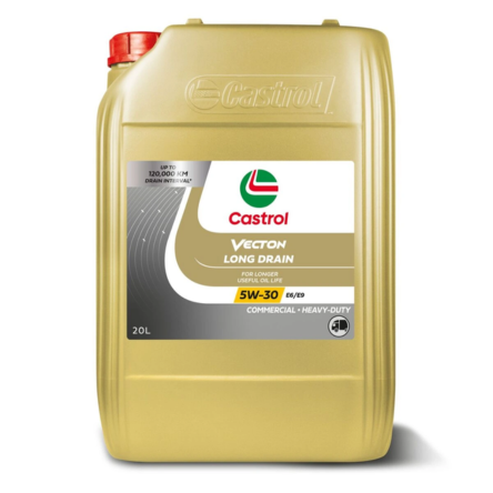 Castrol Vecton Long Drain 5W-30 E6/E9, HD Engine Oil 20 Litre