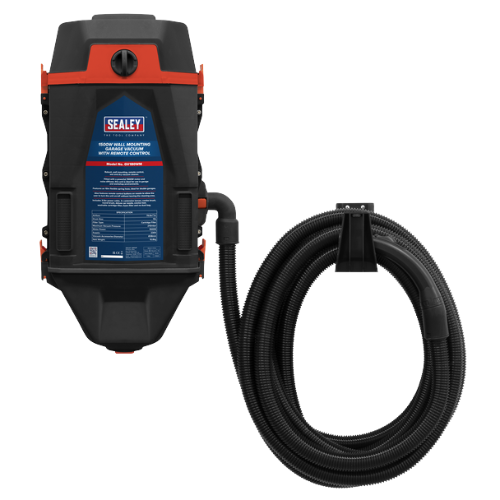 Sealey GV180WM Garage Vacuum 1500W with Remote Control - Wall Mounting