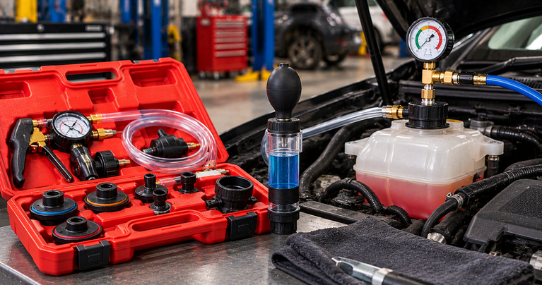 Coolant Airlock or Blown Head Gasket? Refill and Block Test Kits