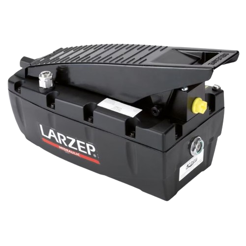 Air Hydraulic Pump - Pedal Operated, 2,1 Litre Oil Capacity, Larzep - Z12107