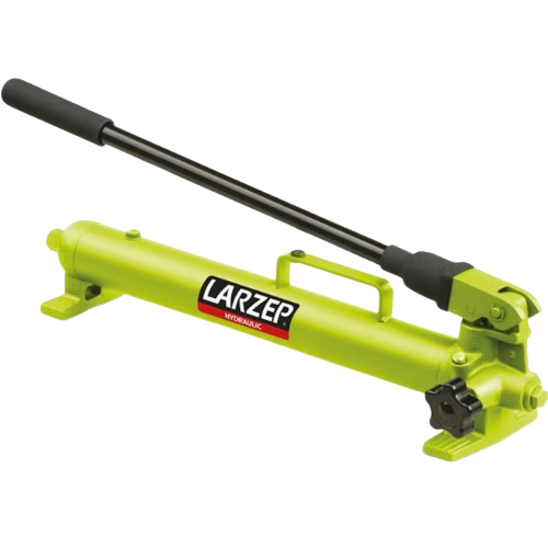 Hydraulic hand Pump - 2,8 cm3 Oil Displacement per Stroke at 700 bar, 1800 cm3 Oil Capacity, Larzep - W21807