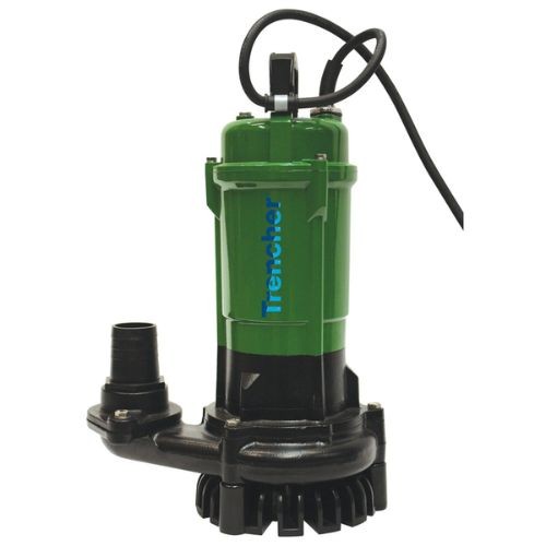 T-T Pumps Trencher Manual Submersible Drainage Pump, 110V , PH/T400/110V