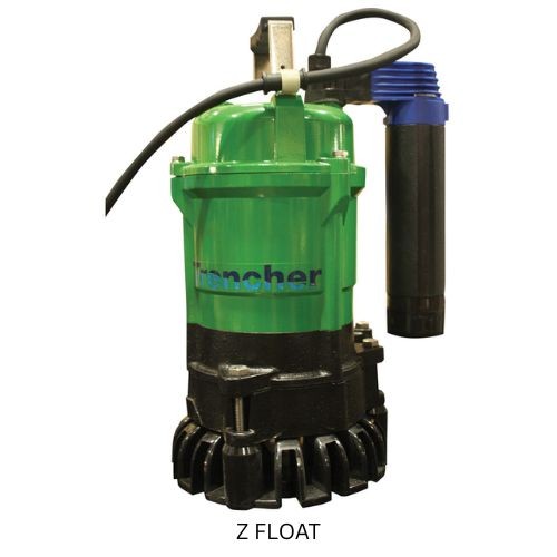 T-T Pumps Trencher Auto Z Float Submersible Drainage Pump, 230V , PH/T750/230VZ