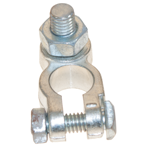 Brass Negative Battery Terminal – M10 Stud for Ring Terminal Connection - 12 Months Warranty